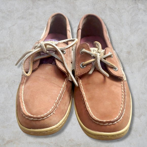 SPERRY TOPSIDER PURPLE PLAID US 7F - Picture 3 of 10